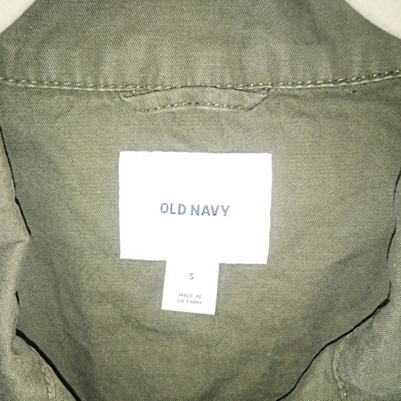 Old Navy army green jacket - Picture 5 of 5